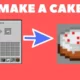 cover photo for how to make cake in minecraft