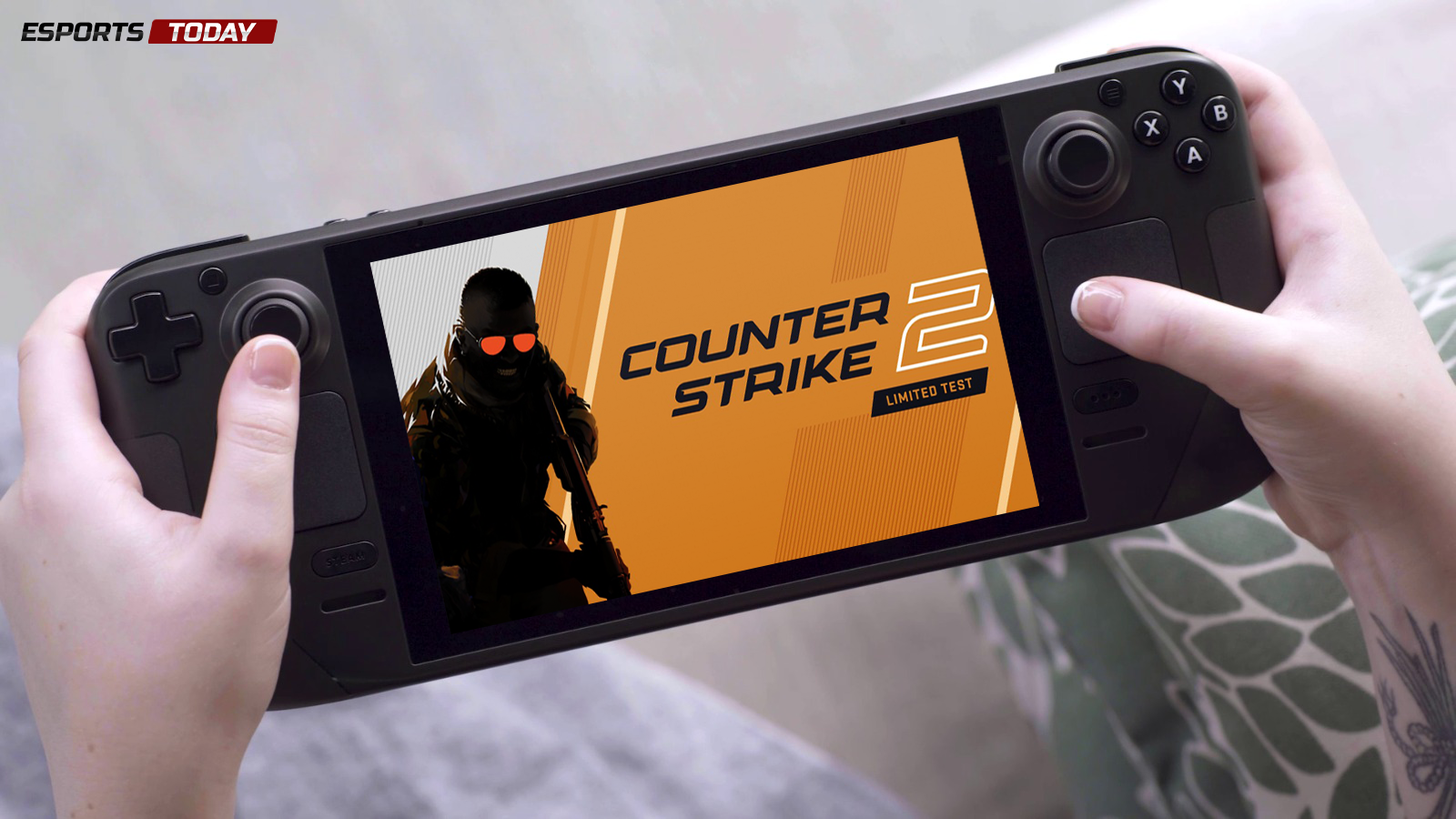 article on counter-strike 2 on steam deck