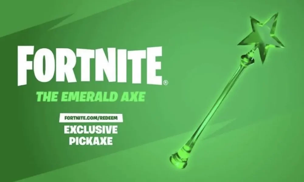 cover image for article on Fortnite emerald axe