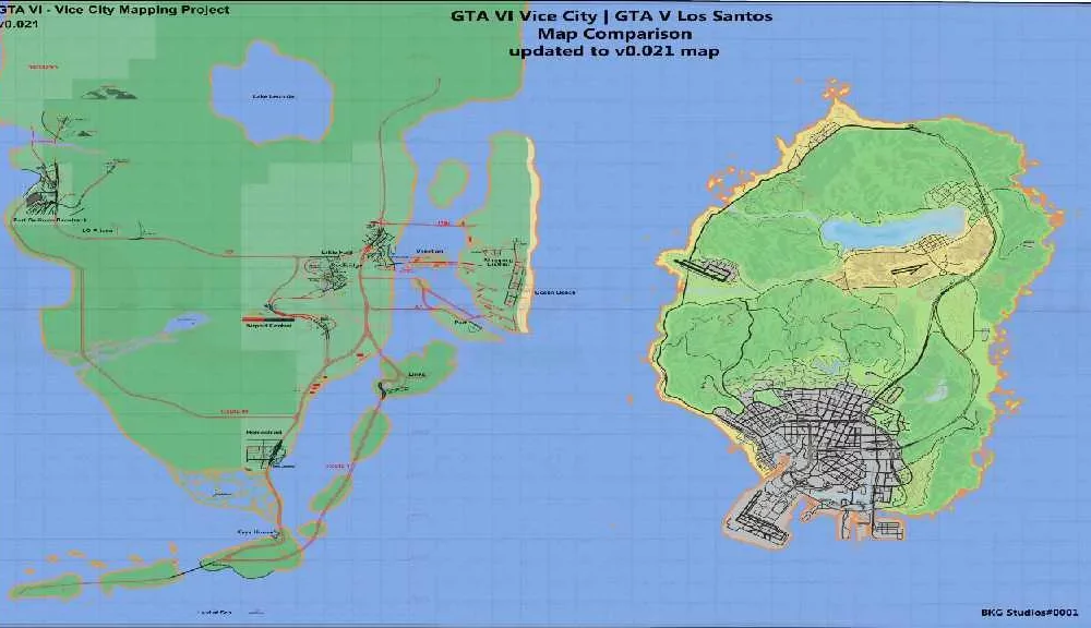 GTA 6 Map LEAKED! (Size, Locations AND More!) 