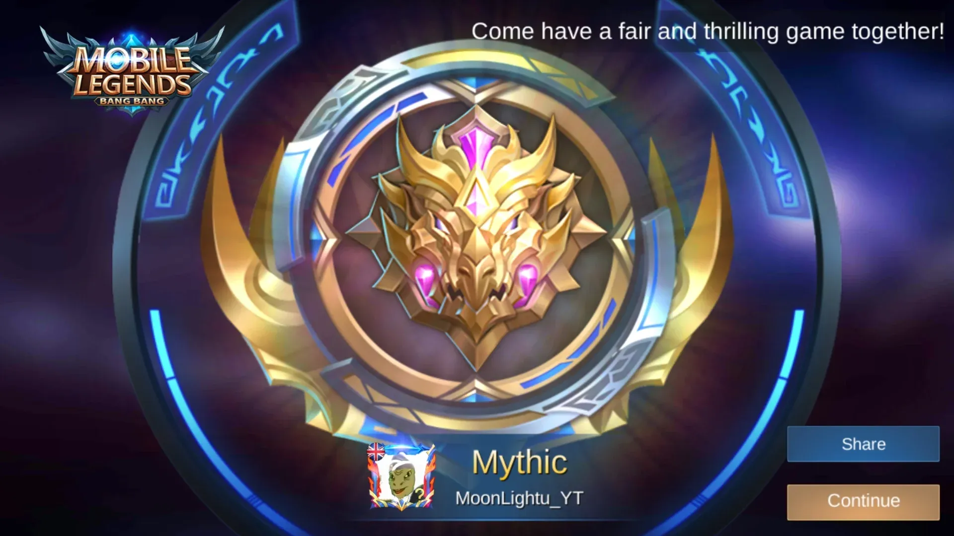 cover image for article on how to get to mythic rank mlbb