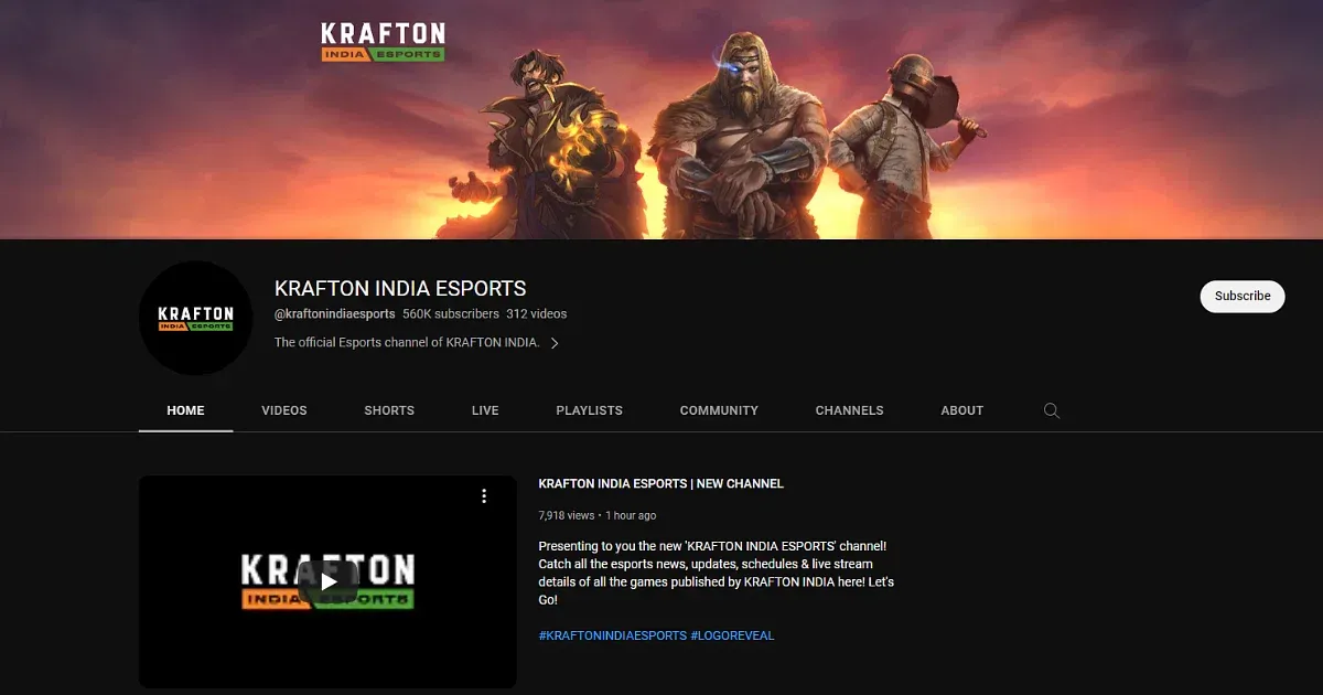 krafton india esports