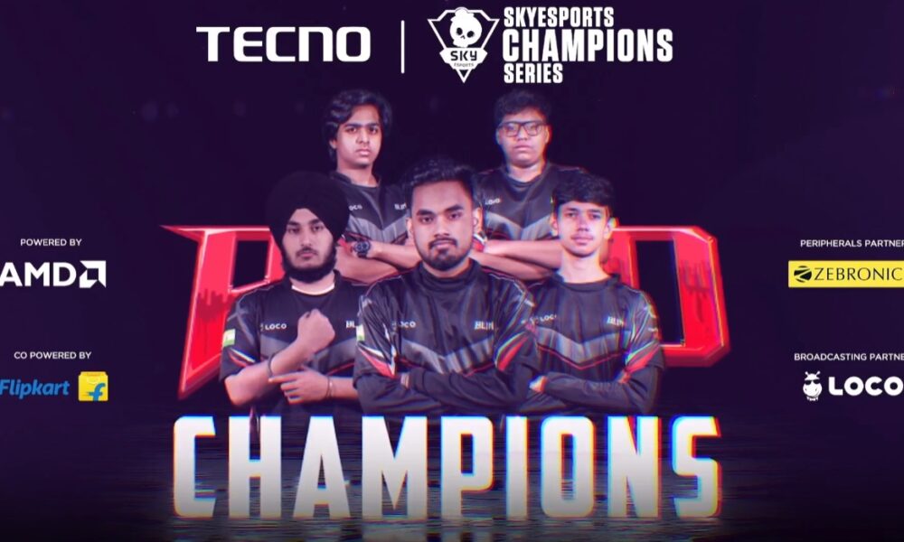 skyesports champions series winners